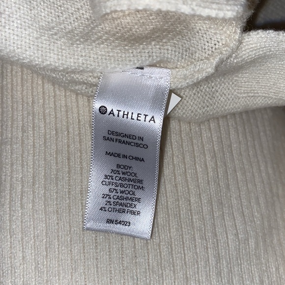 Athleta Cashmere Wool Blend Bream Cardigan Sweater Duster - Picture 7 of 10